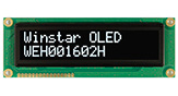OELD 16x2 캐릭터 디스플레이 모듈 - WEH001602H