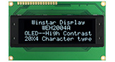 2004 字符OLED显示器模组 - WEH002004A