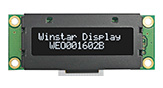 2x16 Zeilen, COG PMOLED-Display - WEO001602B