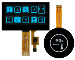 有機 EL タッチパネル, タッチパネル 有機 EL, OLED タッチパネル