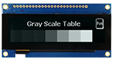 3.12 дюймовый графический (256х64) COG OLED с платой и емкостной сенсорной тач панелью - WEN025664B-CTP