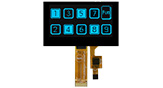 2.7, 128x64 Kapasitif Dokunmatik Panel OLED Ekran Modülleri - WEO012864Q-CTP
