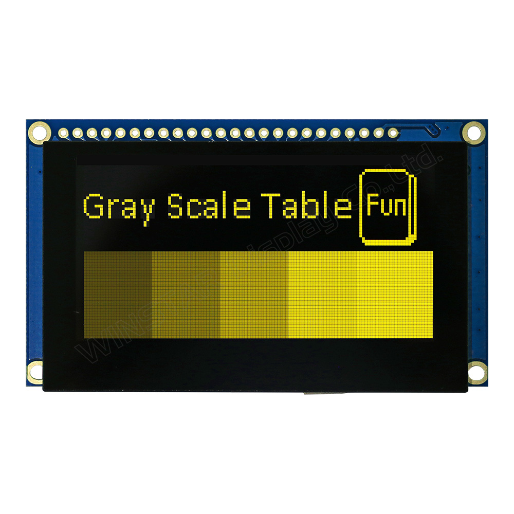 2.7", 128x64 COG Capacitive Touch OLED Display with Frame +PCB -WEP012864U-CTP