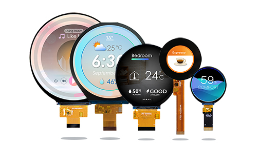 Round LCD Display Module, Round LCD Module, Round TFT Display, Round TFT LCD Display