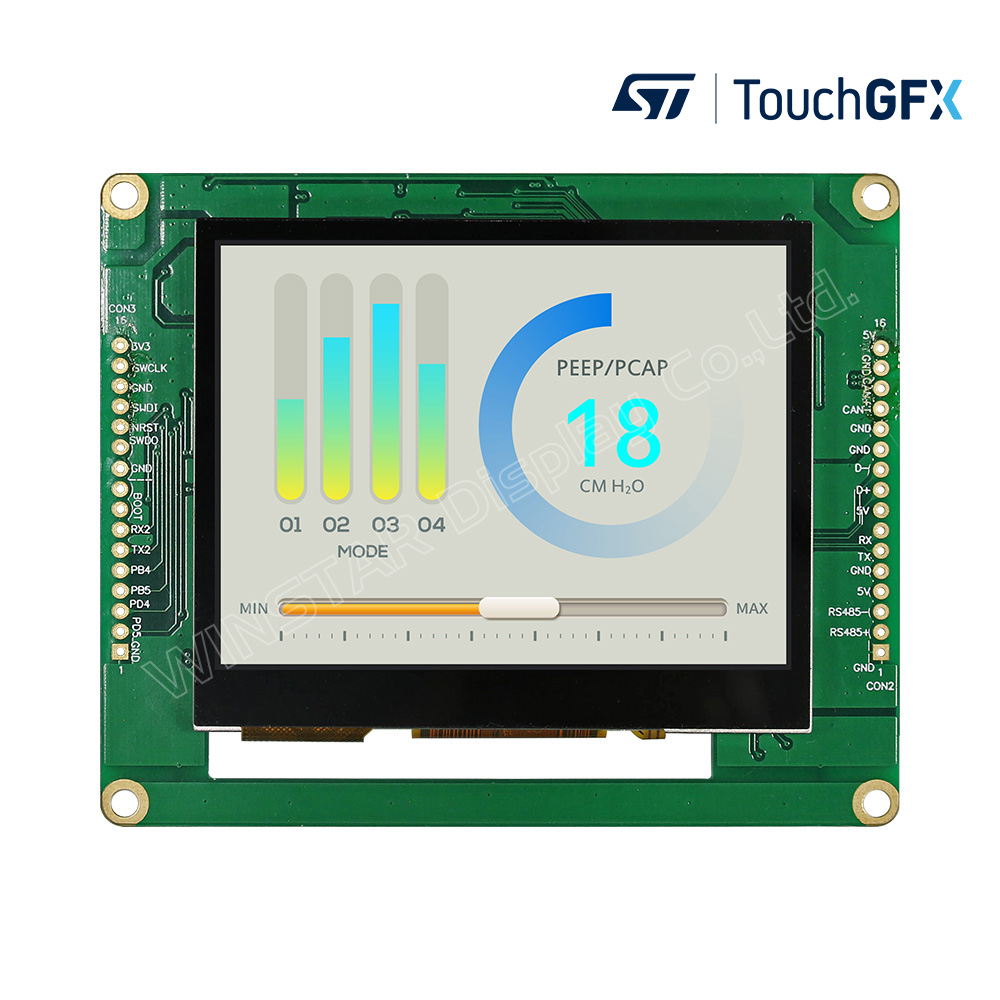 3.5 inch CAN Bus TFT Display with Projected Capacitive Touch - WL0F00035000XGAAASA00