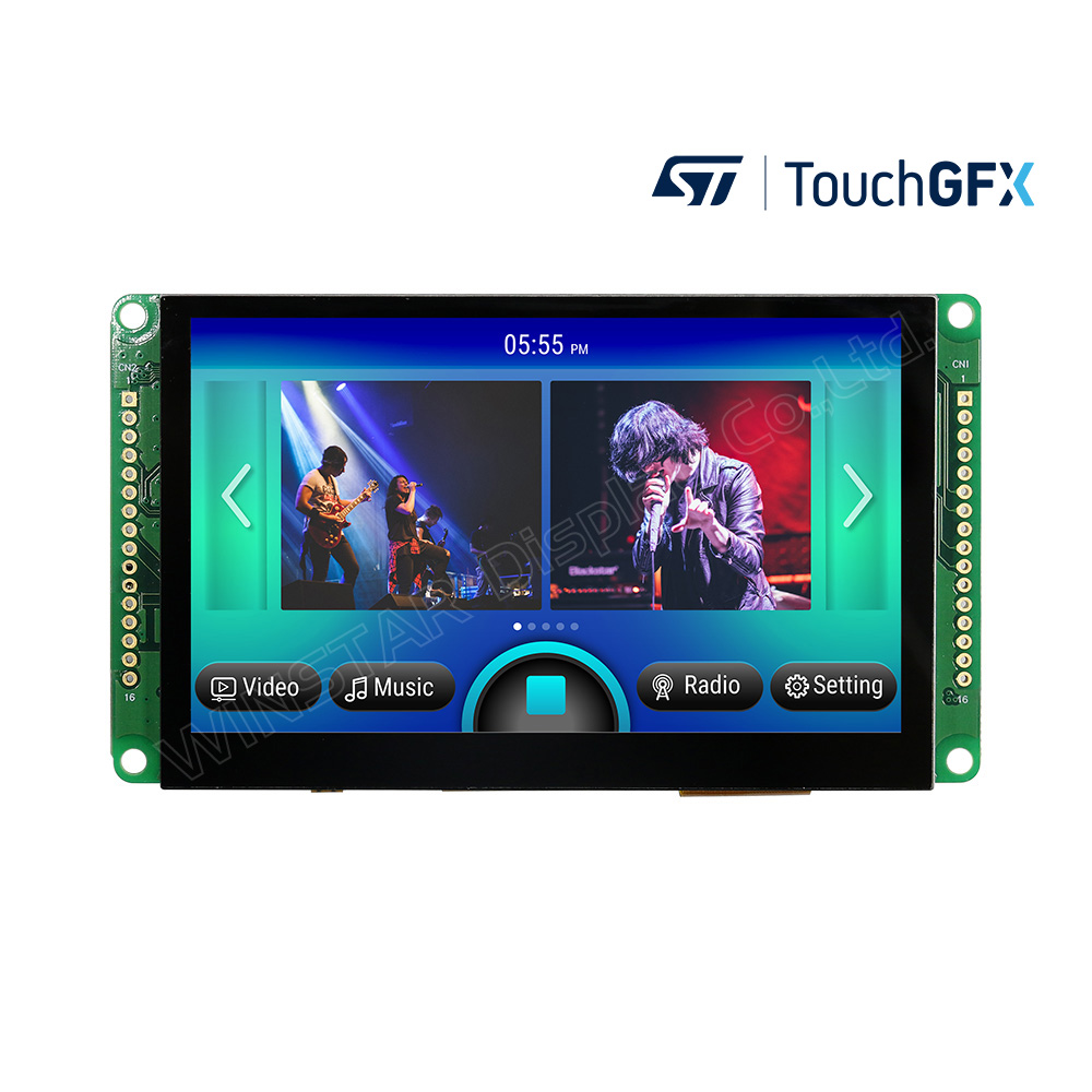 4.3 inch CAN Bus IPS TFT with Projected Capacitive Touch - WL0F00043000WGAAASA00