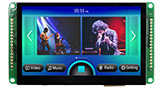 Smart Display 4.3 inch CAN Bus TFT with Projected Capacitive Touch (Custom CAN ID), Canbus Display - WL0F00043000WGAABSA00