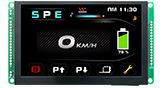 Smart Display 5 inch CAN Bus TFT with Projected Capacitive Touch (Custom CAN ID + GPIO) - WL0F00050000FGAAESA00