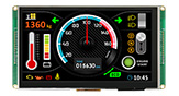 1024×600, pojemnościowy panel dotykowy Inteligentny Wyświetlacz z Interfejs CAN 7 cala - WL0F0007000A8GAACSA00