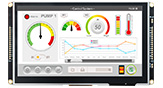 Smart Display 7 inch CAN Bus TFT with Projected Capacitive Touch (Custom CAN ID + GPIO) - WL0F0007000A8GAADSA00