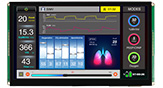 10.1 inch RS485 (Modbus) Smart Display with Projected Capacitive Touch - WL0F00101000JGDADSA00