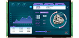 10.1 Inch IPS TFT UART Smart Display with GPIO and Touch Support - WL0F00101000JGFAASA00