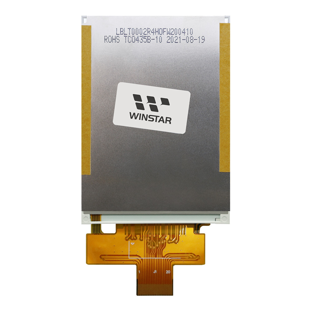 2.4’ дюймовый TFT LCD дисплей (портретный режим) с резистивной тач панелью - WF24MTLAJDNT0