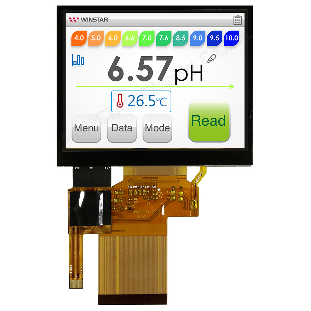 Pantalla TFT Capacitiva, TFT Tactil, Tactil LCD, Pantalla 3.5 pulgadas, 320x240 - WF35LTIACDNG0