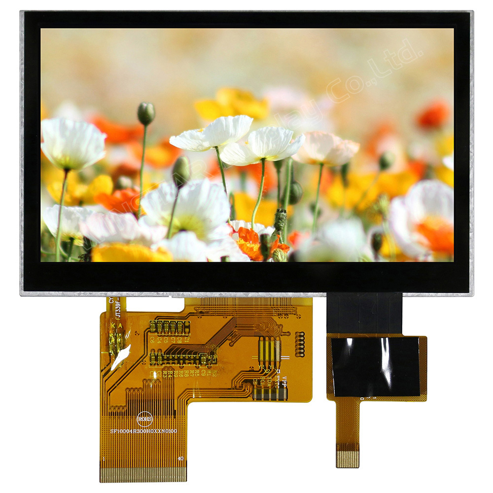 TFT LCD 4.3 con Touchscreen Capacitivo - WF43VTZAEDNGA