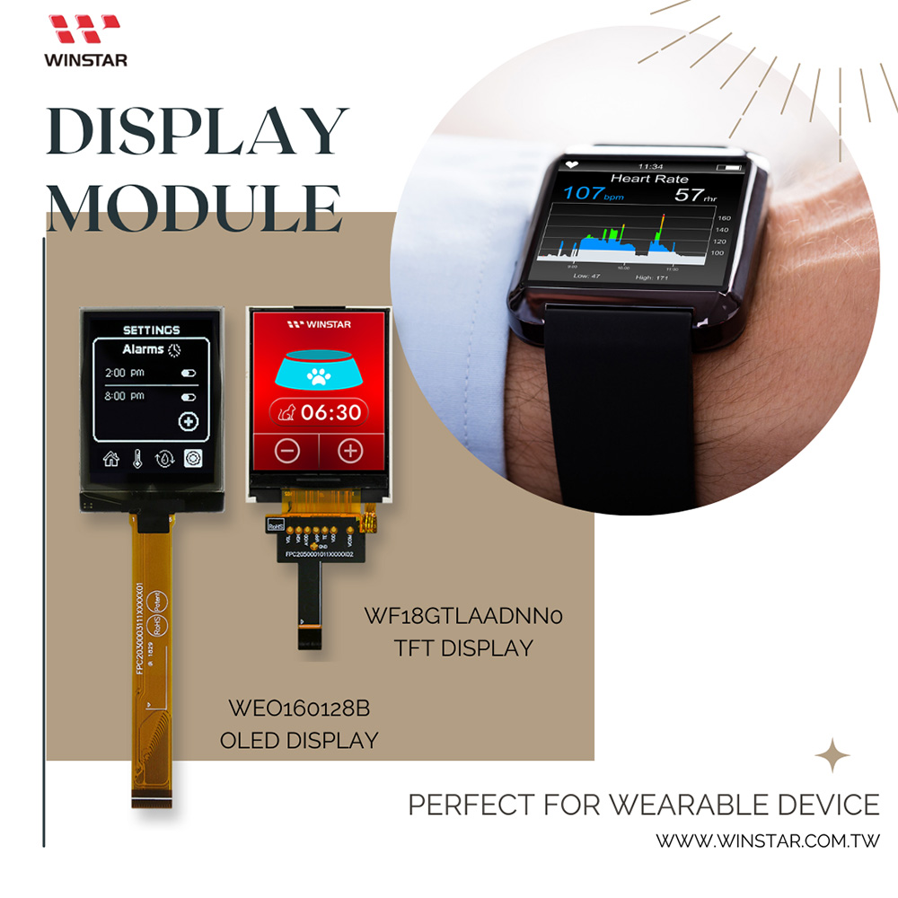 Micro TFT Display, Micro LCD Display Module - Winstar Display