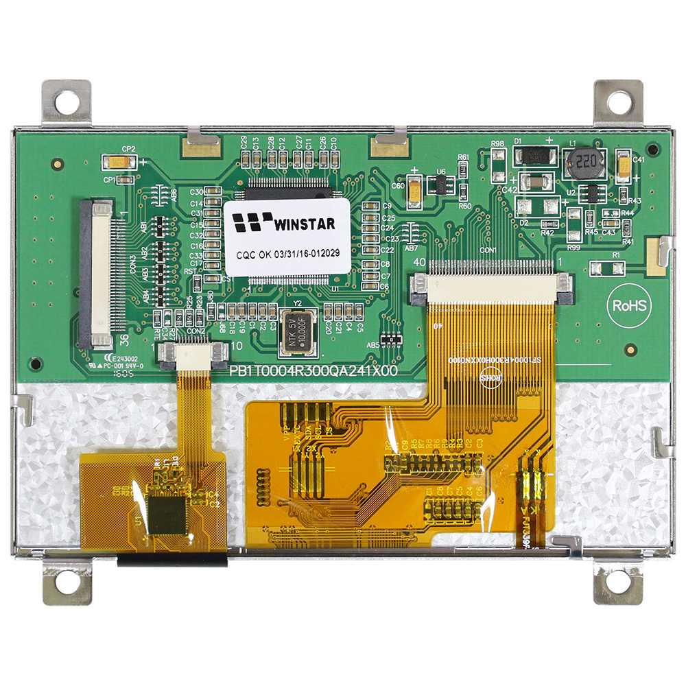 4.3吋PCAP電容觸控TFT LCD液晶 + LCD控制板 - WF43QTIBEDBGF
