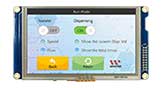 5 吋 800x480 TFT IPS LCD 顯示模組，配備電阻式觸控及 BT815Q 控制板 - WF50FSYBGDST0