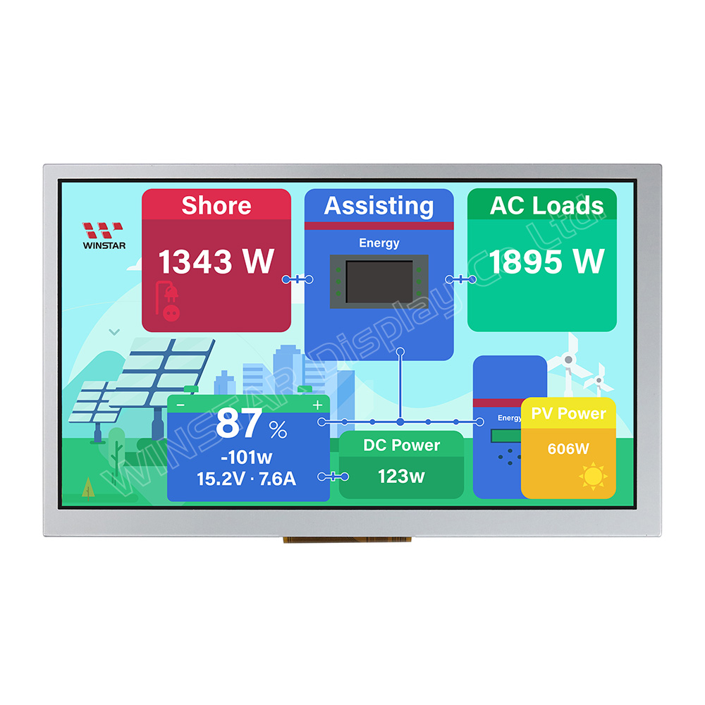 LCD Kontrol Panelli 8 inç Ekran, 8 Ekran, 8 inch Ekran, 8 inç LCD - WF80QTIFGDBNB