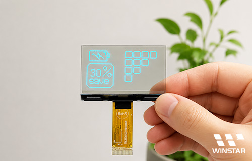 Módulos de display OLED transparente