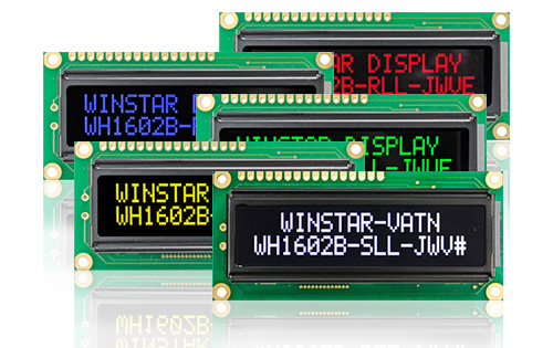 Lcd vatn, Display vatn