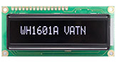 VATN LCD mit weisser LED-Hintergrundbeleuchtung 1x16