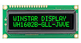 2x16 Grüne hintergrundbeleuchtetes VATN LCD
