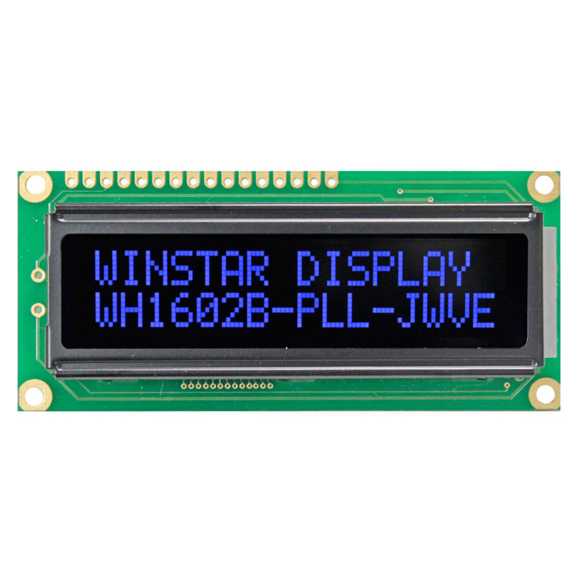 汽車顯示器,16x2 VATN液晶顯示屏-藍色LED