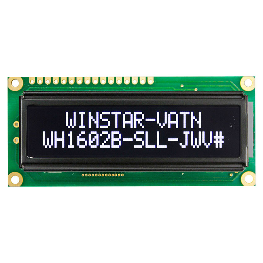 16x2 VATN Highlight White LCD Display