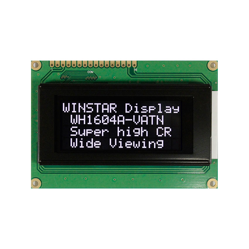 16x4 VATN LCD 디스플레이 - 화이트
