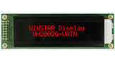 20x2 VATN LCD高亮度显示模块-红色背光