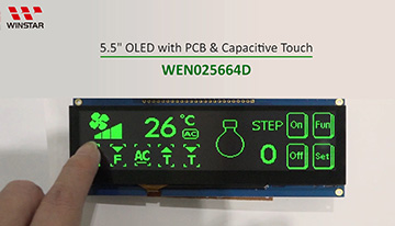 OLED Display - WEN025664D-CTP Video