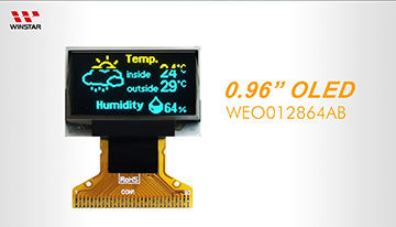 WEO012864ABX OLED video
