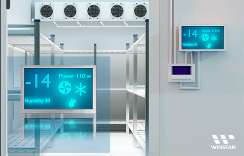 Szeroko Temperaturowy Wyświetlacz TFT