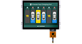 Pantalla TFT LVDS de amplia temperatura de Alto brillo 8,4 pulgada Con panel táctil capacitivo - WF0840ASWAMLNB0